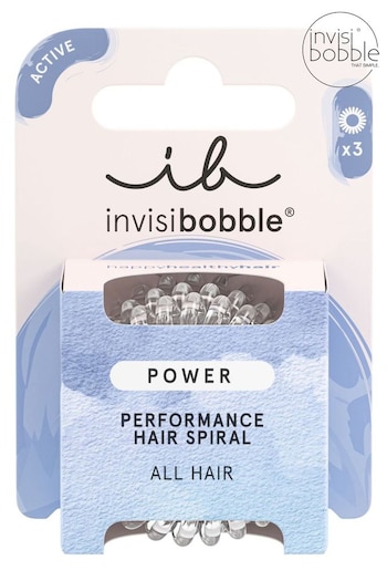 Invisibobble Power Crystal Clear 3pc (K23453) | £9.99