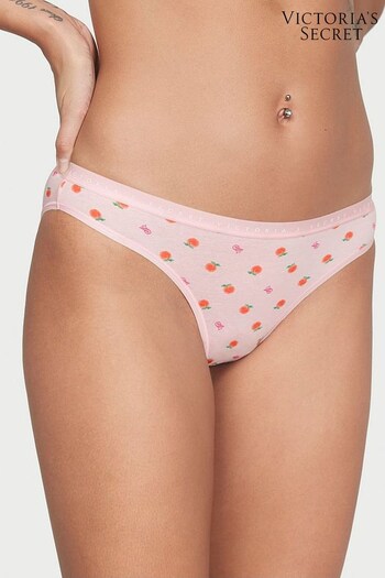 Victoria's Secret Pretty Blossom Sweet Peach Pink Bikini Knickers (K23477) | £9