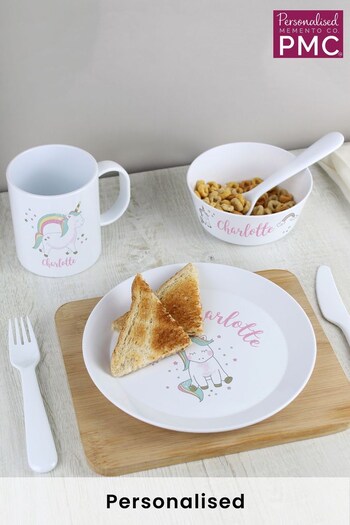 Personalised Childrens Plastic Breakfast Set by PMC (K23703) | £26