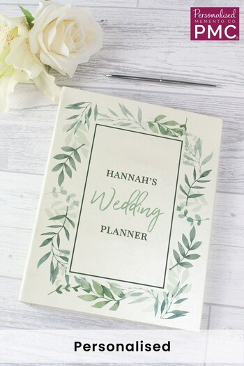 Personalised Botanical Wedding Planner by PMC (K23718) | £27