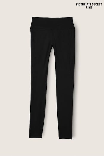 Victoria's Secret PINK Pure Black Period High Waist Full Length Legging (K24488) | £60