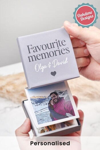 Personalised Couples Pop Out Photo Box by Oakdene (K25394) | £22