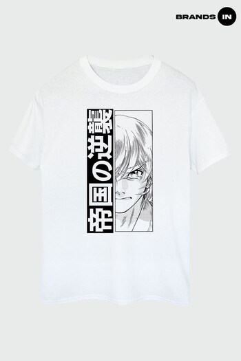 Brands In White Star Wars Luke Skywalker Japanese White T-Shirt by Brands In (K25791) | £23