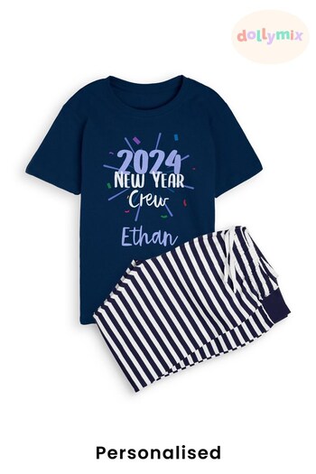 Personalised Toddler New Year Pyjamas by Dollymix (K25992) | £30