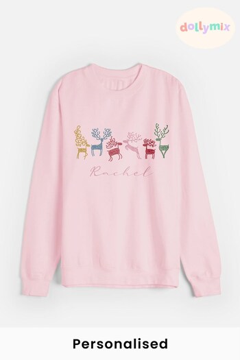 Personalised Christmas Jumper for pleated-bib by Dollymix (K25999) | £28