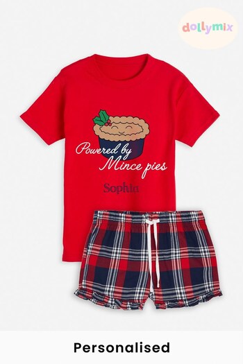 Personalised Christmas Pyjamas for Women by Dollymix (K26015) | £29