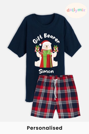 Personalised Christmas Pyjamas for Men by Dollymix (K26016) | £29