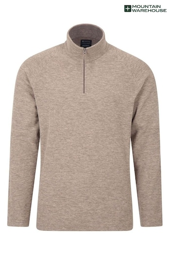 Mountain Warehouse Brown Snowdon Mens Micro Fleece (K26125) | £25