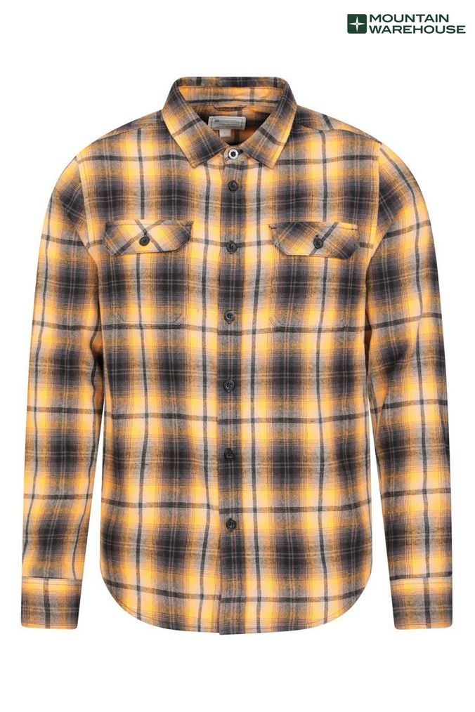 Buy Men s Yellow Casual Shirts Online Next UK