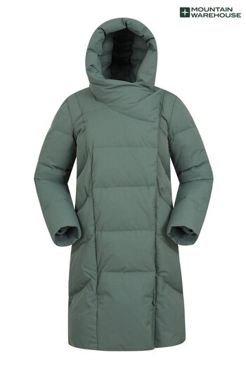 Mountain Warehouse Green Cosy Wrap Extreme Down Jacket (K26226) | £176