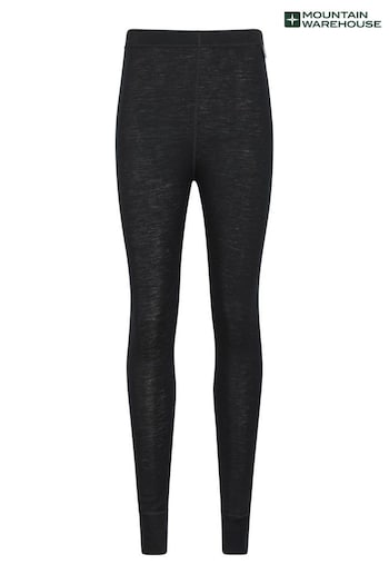 Mountain Warehouse Black Merino Thermal Pants - Womens (K26232) | £48