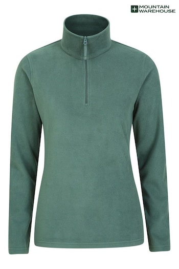 Mountain Warehouse Green Camber Half Zip Fleece (K26250) | £29