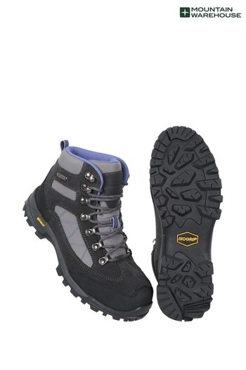 Mountain Warehouse Grey Regular Fit Storm Waterproof IsoGrip Boots - Womens (K26261) | £99