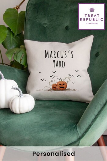 Personalised Halloween Cushion Cover by Treat Republic (K26289) | £20