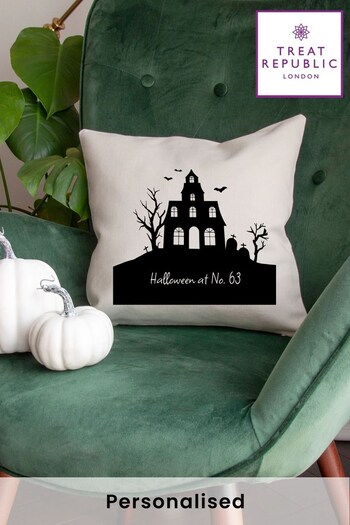 Personalised Halloween Cushion Cover by Treat Republic (K26290) | £20