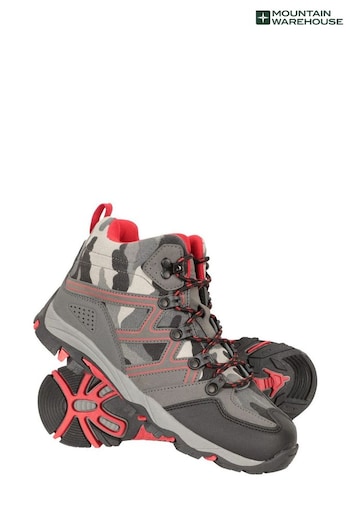 Mountain Warehouse Green Oscar Walking Boots padded (K26295) | £37