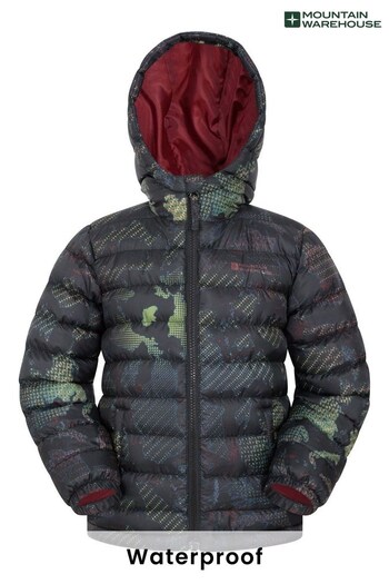 Mountain Warehouse Black Seasons Water Resistant Padded Jacket (K26302) | £48
