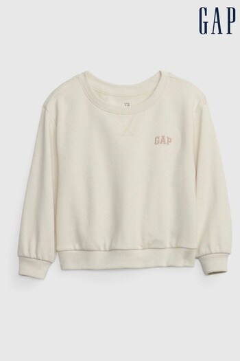 Gap Cream Mini Logo Sweatshirt (K26459) | £15