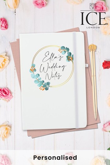 Personalised Bride To Be A5 Notebook and Pen by ICE London (K26552) | £14
