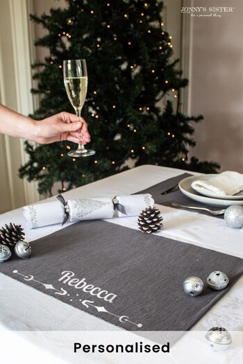 Set of 4 Personalised Christmas Placemats by Jonny's Sister (K26628) | £32