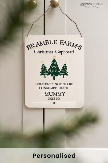 Personalised Christmas Hanging Sign by Jonny's Sister (K26644) | £22