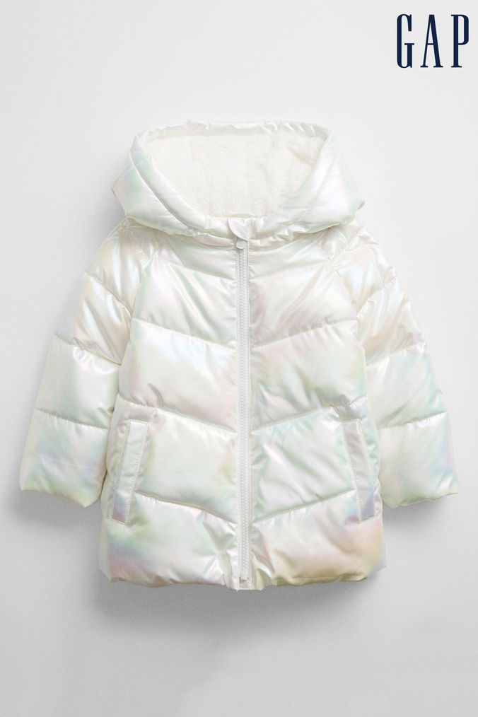 Gap White Cold Control Max Puffer Jacket (K27351) | £45