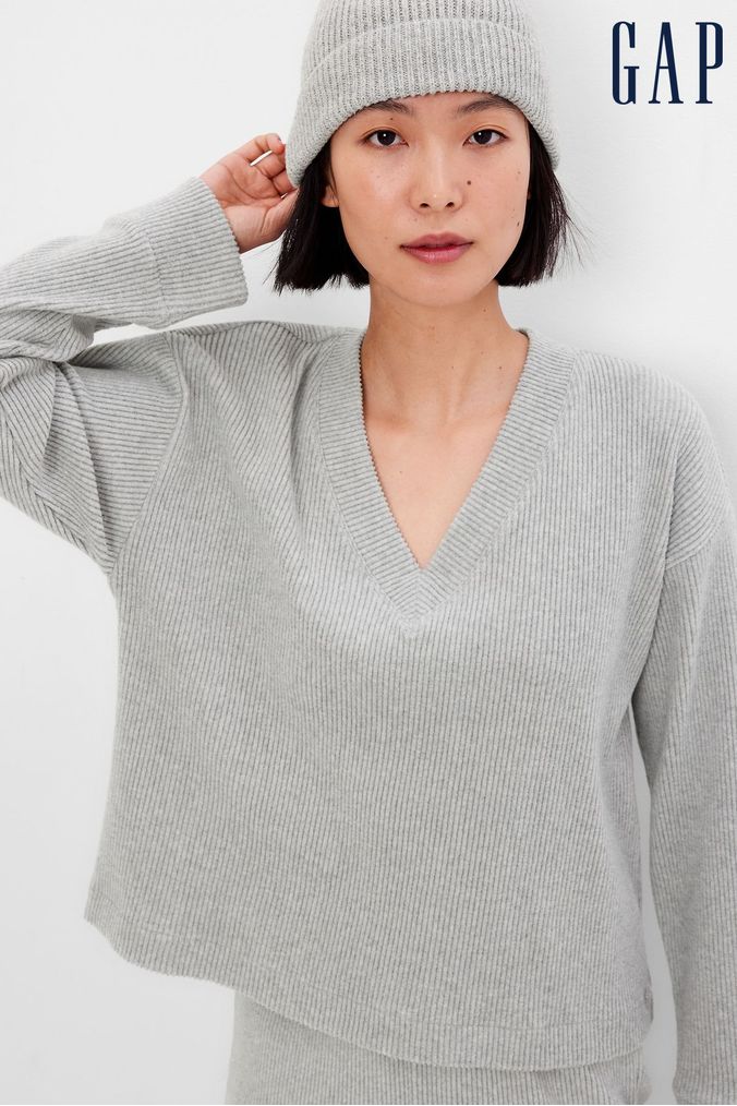 Gap v neck sweater women's store