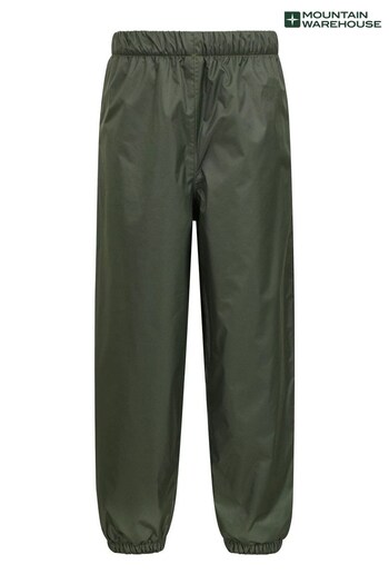 Mountain Warehouse Green Waterproof Fleece Lined Trousers (K28114) | £36