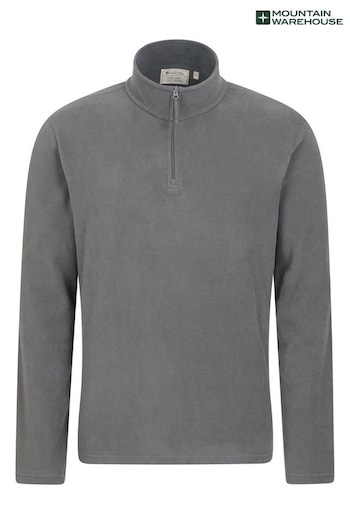 Mountain Warehouse Grey Camber Half-Zip Fleece - Mens (K28161) | £25