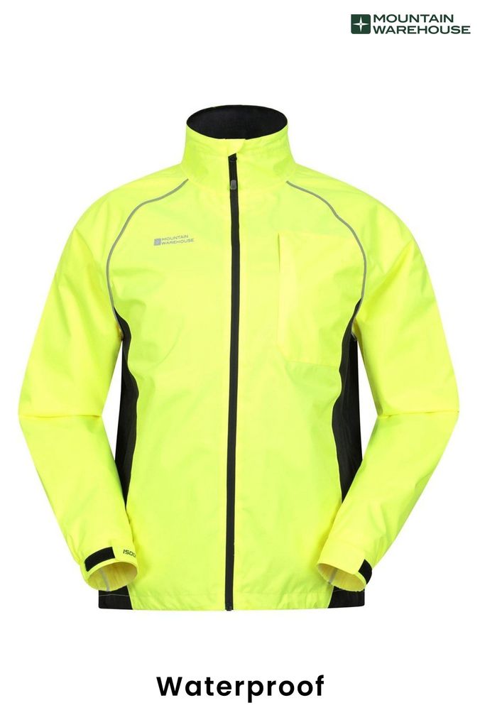 Buy Men s Yellow Raincoat Coatsandjackets Online Next UK