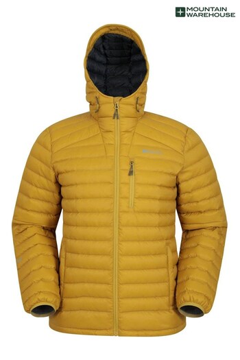 Mountain Warehouse Yellow Henry II Extreme Down Padded Jacket - Mens (K28237) | £128