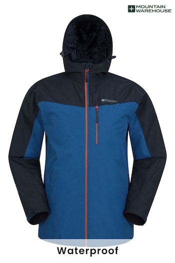 Mountain Warehouse Blue Brisk Extreme Waterproof Jacket - Mens (K28252) | £90