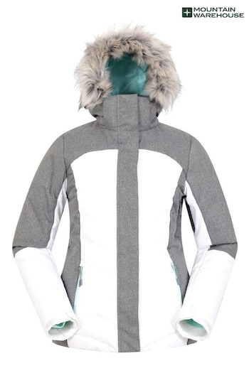 Mountain Warehouse White Pyrenees Padded Ski Jacket - Womens (K28256) | £128