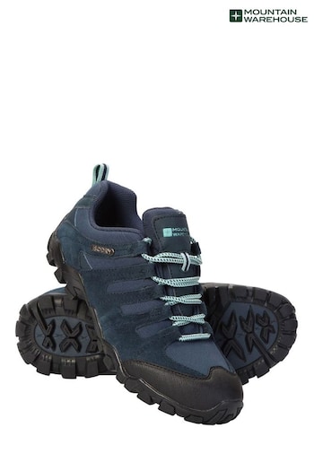 Mountain Warehouse Blue Belfour Womens Outdoor Walking Shoes (K28272) | £59