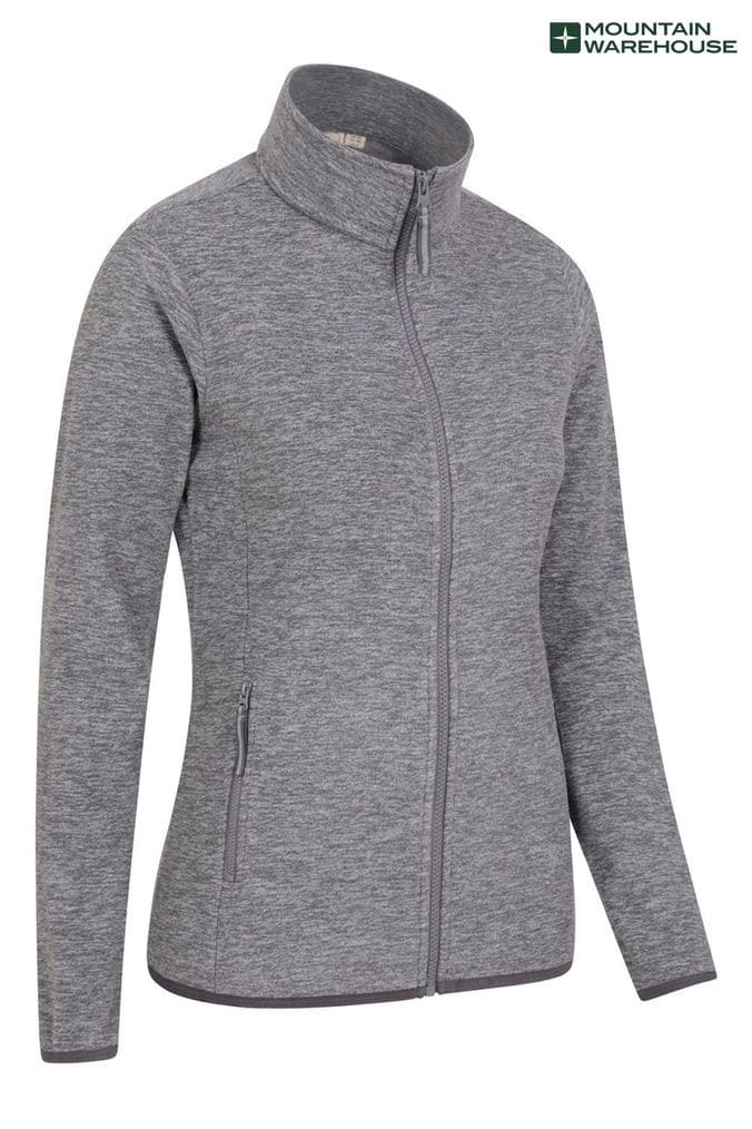 Grey 2025 zip fleece