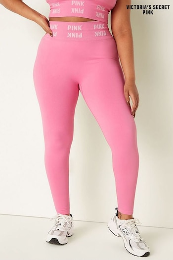 Victoria's Secret PINK Dreamy Pink Seamless HighWaist Full Length Tight (K28374) | £36