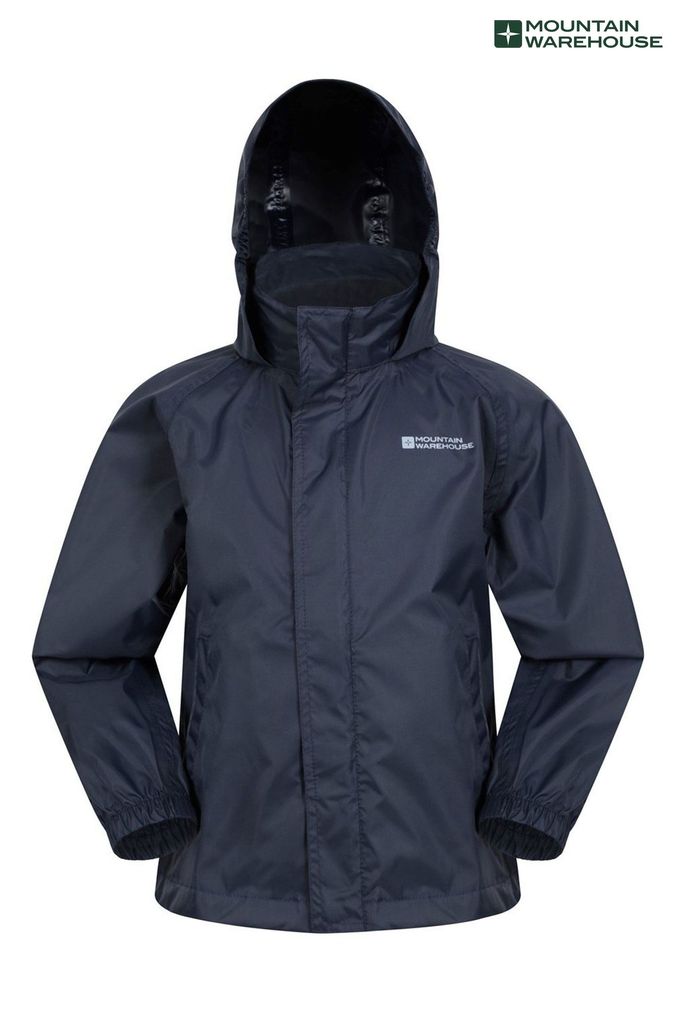 Kids black rain jacket hotsell