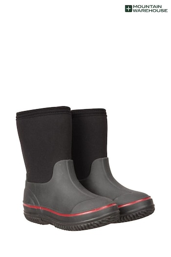 Mountain Warehouse Black Mucker Boots (K28502) | £37