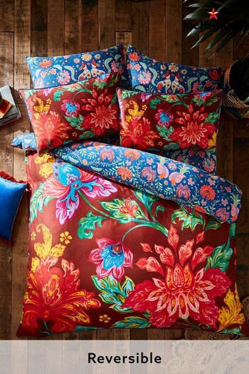 Joe Browns Black Bright and Bold Floral Reversible Bed Set (K29215) | £55 - £85