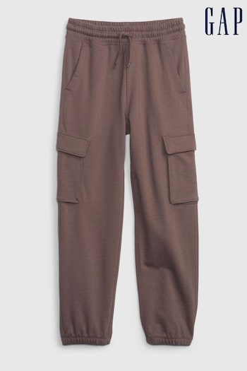 Gap Brown French Terry Cargo Joggers (4-12yrs) (K29745) | £25
