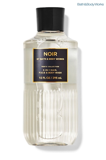 Bath & Body Works Noir 3-in-1 Hair, Face & Body Wash 10 fl oz / 295 mL (K30177) | £16