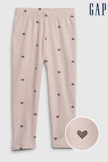 Gap Pink Cotton Leggings (K30513) | £8