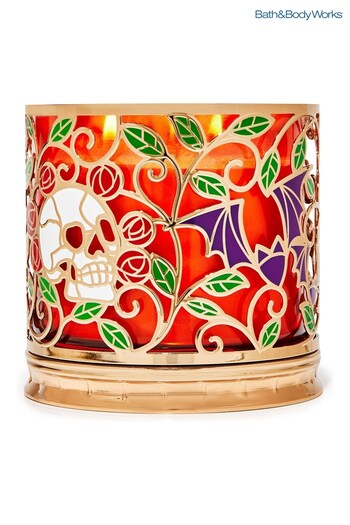Bath & Body Works Enchanted Skull and Roses Candle Holder (K30717) | £29.50
