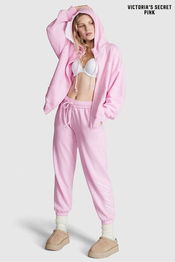 Victoria's Secret PINK Spring Orchid Pink Fleece Cuffed Jogger (K30932) | £39