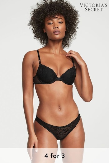 Victoria's Secret Black Bikini Knickers (K30955) | £9