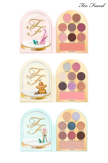 Too Faced Let It Snow Globes - Limited Edition Makeup Collection (K30987) | £48