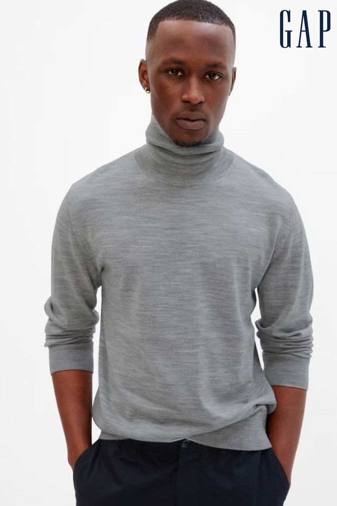 Mens Turtle Neck Jumpers Next Official Site