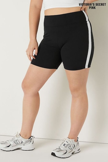 Victoria's Secret PINK Pure Black 6" Soft Ultimate High Waist Biker Shorts (K31637) | £30