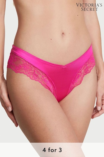 Victoria's Secret Forever Pink Lace Cheeky Knickers (K31788) | £14