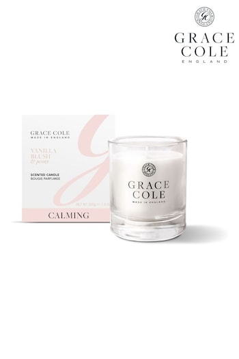 Grace Cole Vanilla Blush  Peony Candle (K31902) | £25